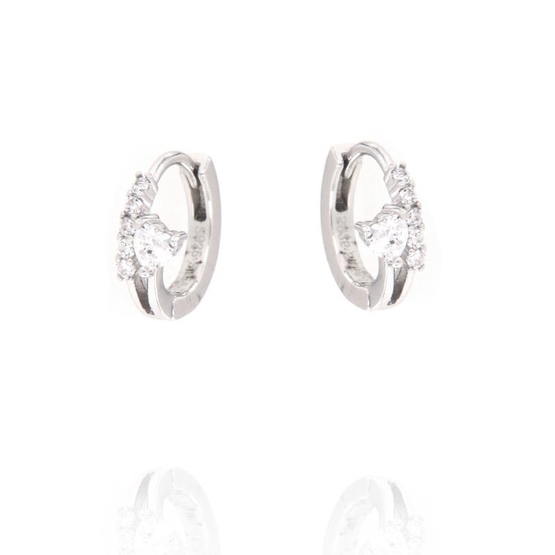 ORECCHINO ARGENTO ZIRCONE