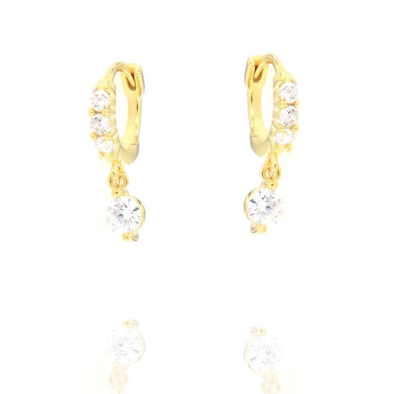 ORECCHINO ARGENTO ZIRCONE