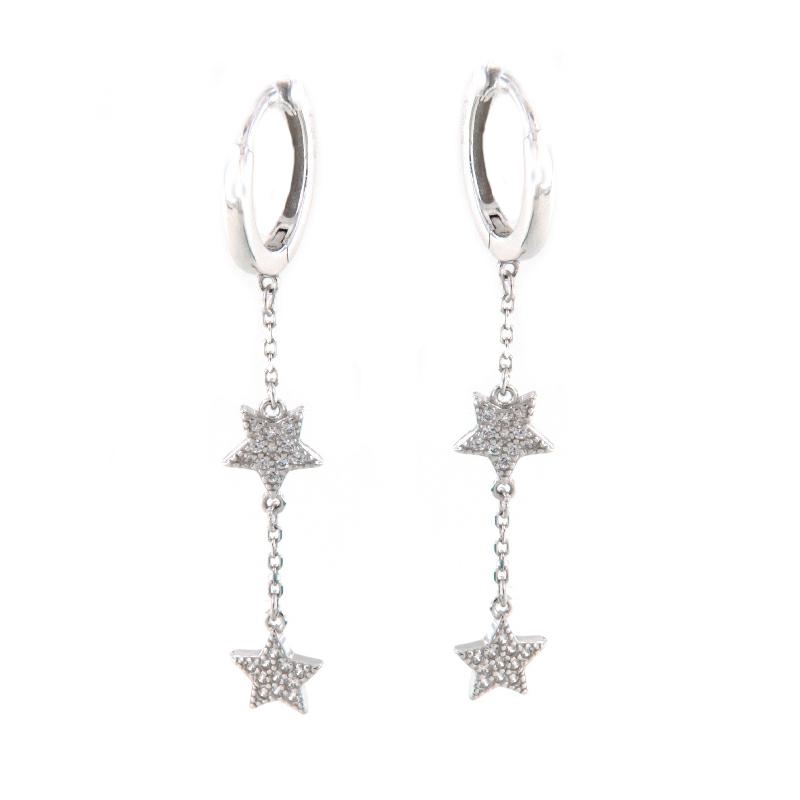 ORECCHINO ARGENTO ZIRCONE