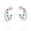 ORECCHINO ARGENTO ZIRCONE