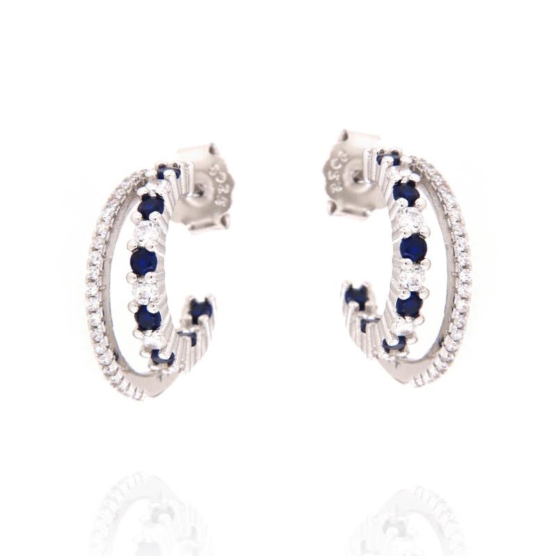 ORECCHINO ARGENTO ZIRCONE