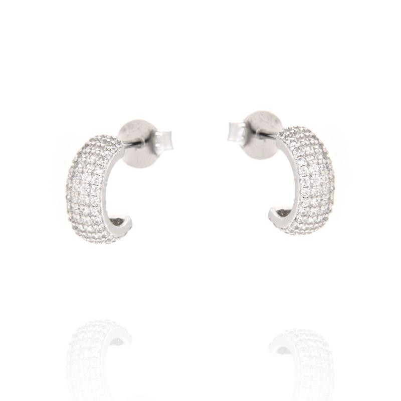 ORECCHINO ARGENTO ZIRCONE