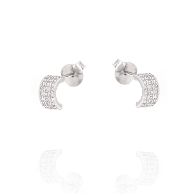 ORECCHINO ARGENTO ZIRCONE