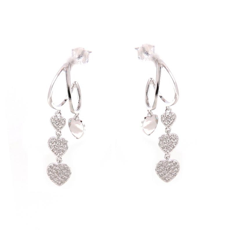 ORECCHINO ARGENTO ZIRCONE