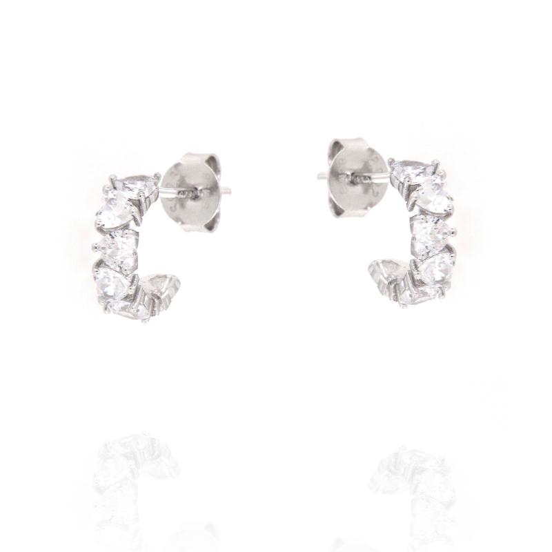 ORECCHINO ARGENTO ZIRCONE