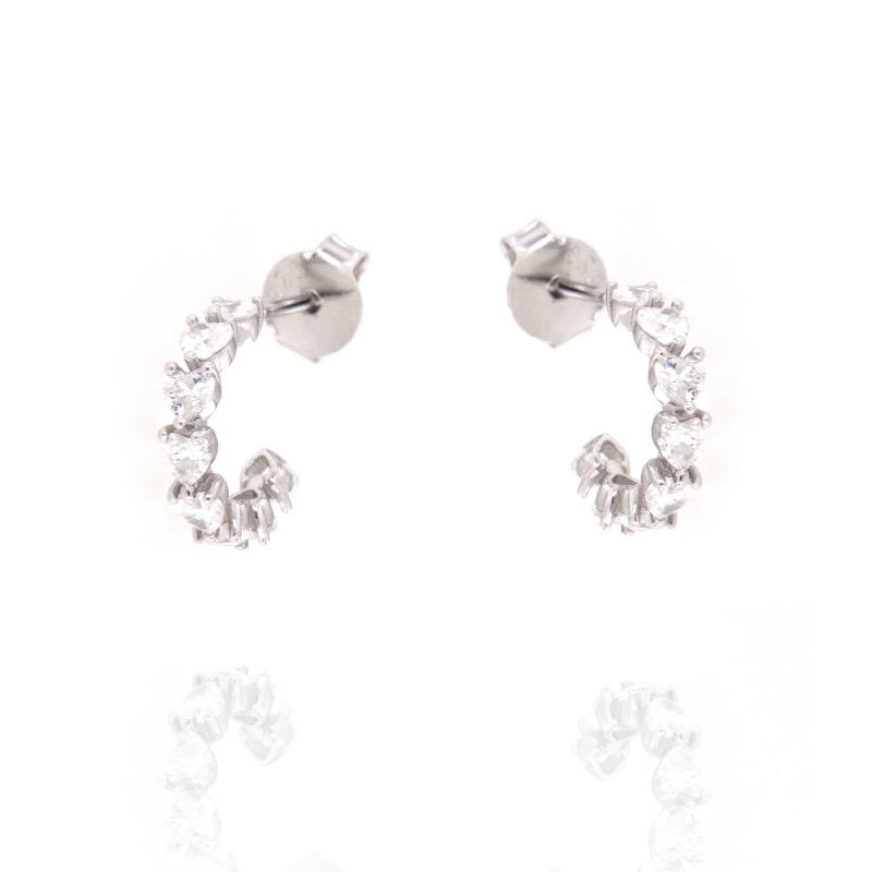 ORECCHINO ARGENTO ZIRCONE
