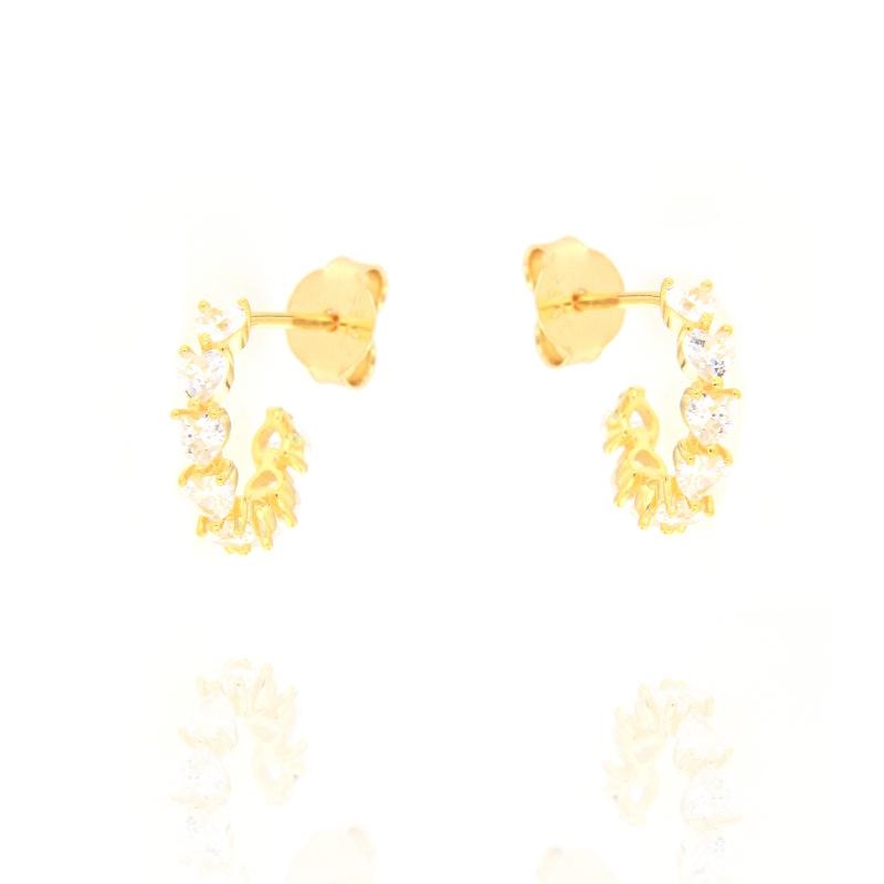 ORECCHINO ARGENTO ZIRCONE