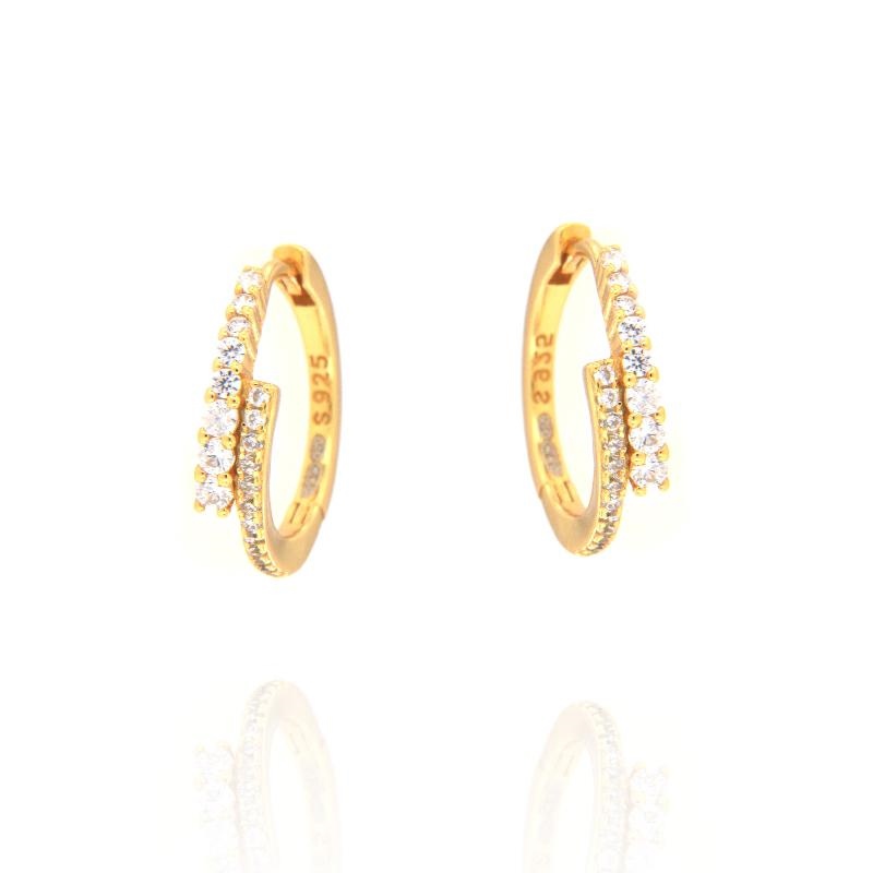 ORECCHINO ARGENTO ZIRCONE