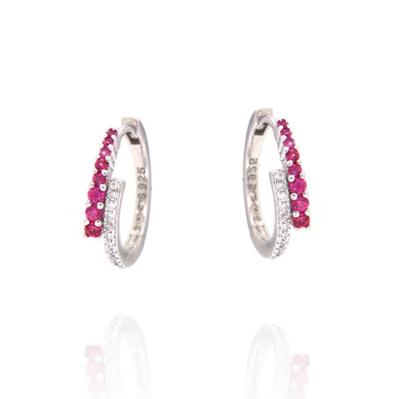 ORECCHINO ARGENTO ZIRCONE
