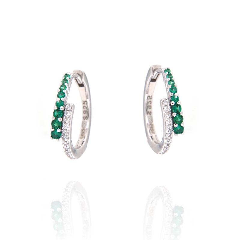 ORECCHINO ARGENTO ZIRCONE