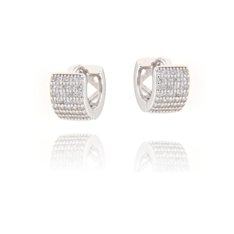 ORECCHINO ARGENTO ZIRCONE