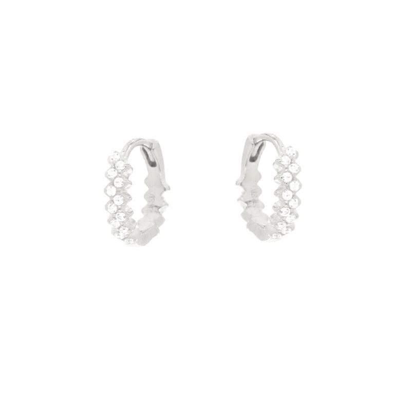 ORECCHINO ARGENTO ZIRCONE