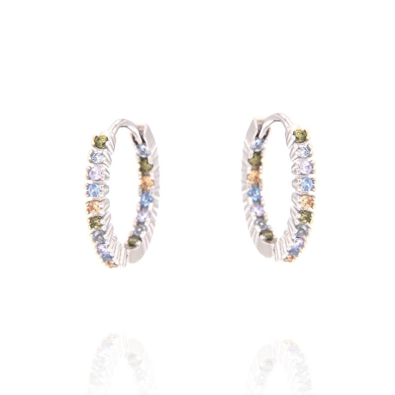 ORECCHINO ARGENTO ZIRCONE