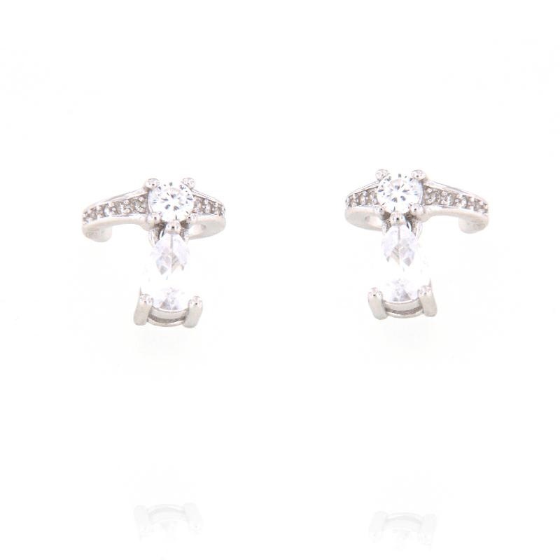 EAR CUFF ARGENTO ZIRCONE