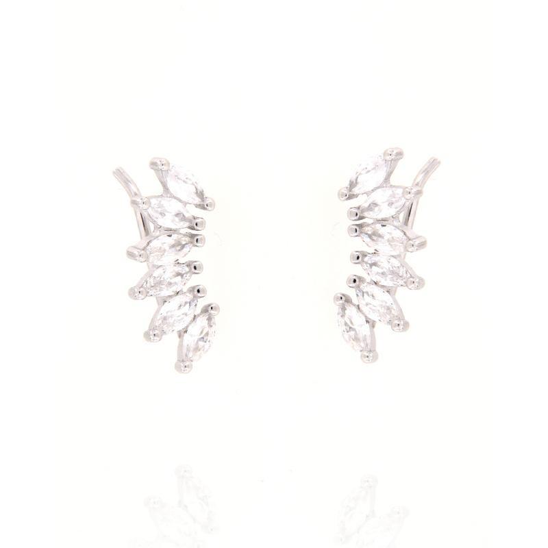 EAR CUFF ARGENTO ZIRCONE