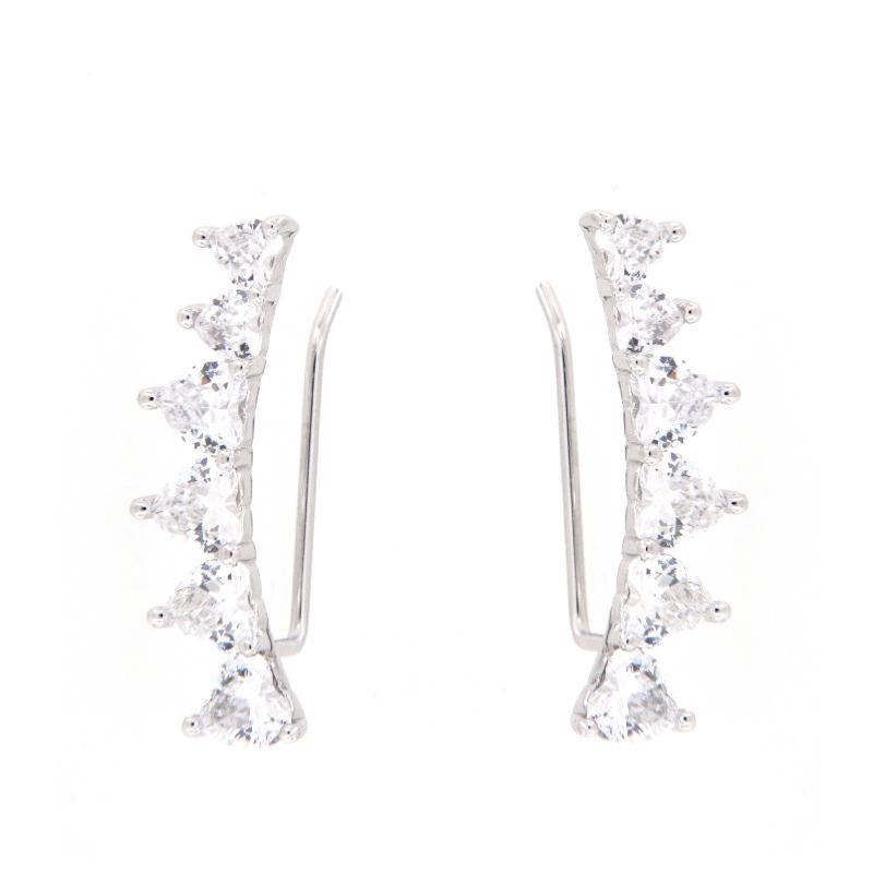 EAR CUFF ARGENTO ZIRCONE