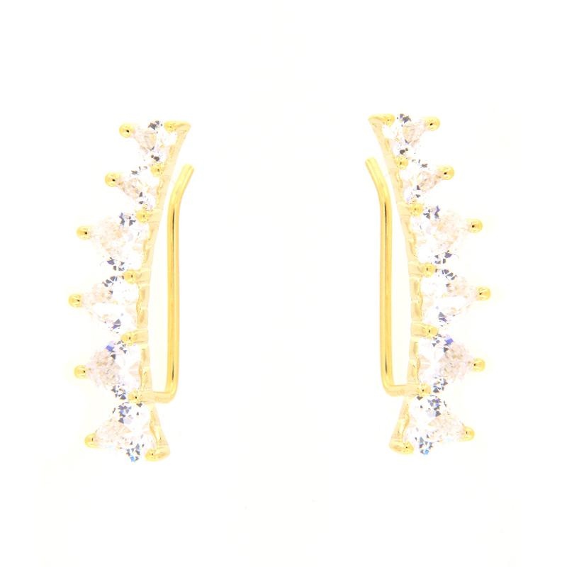 EAR CUFF ARGENTO ZIRCONE