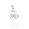 CIONDOLO ARGENTO ZIRCONE