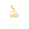 CIONDOLO ARGENTO ZIRCONE