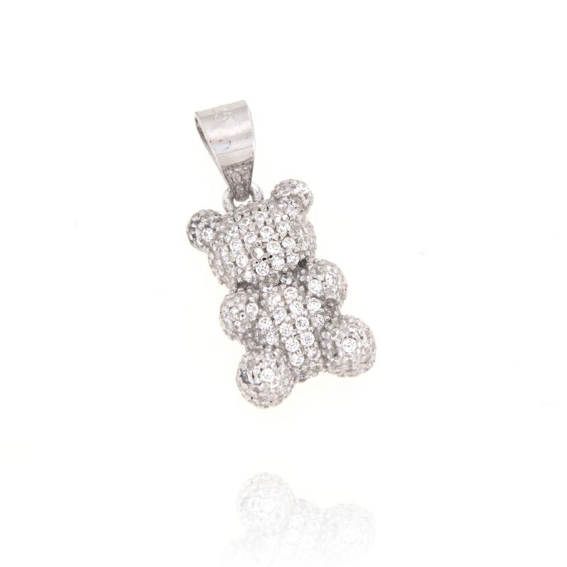 CIONDOLO ARGENTO ZIRCONE