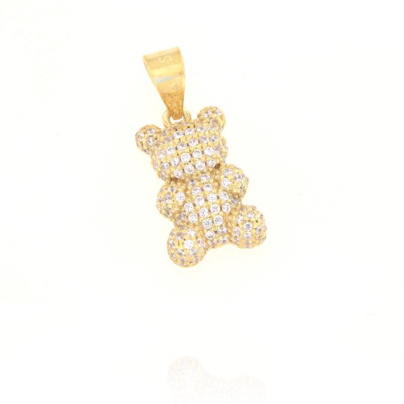 CIONDOLO ARGENTO ZIRCONE