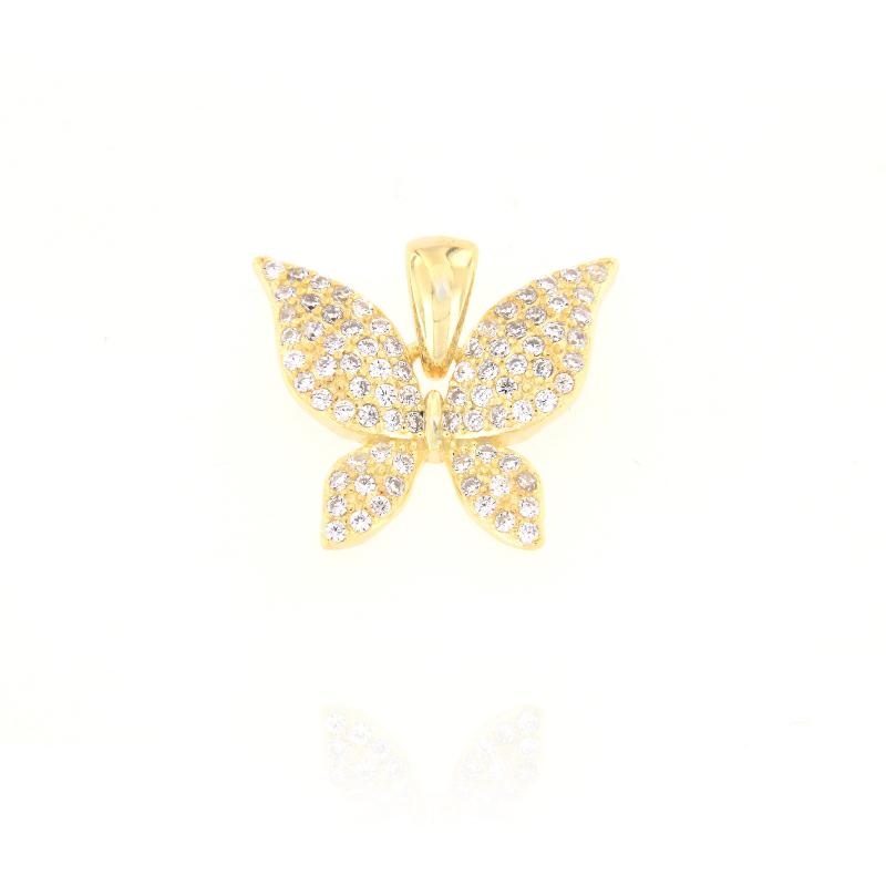 CIONDOLO ARGENTO ZIRCONE