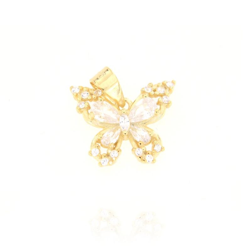 CIONDOLO ARGENTO ZIRCONE