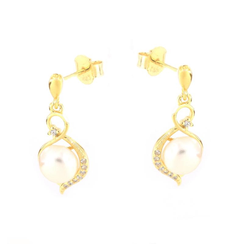 ORECCHINO ARGENTO ZIRCONE