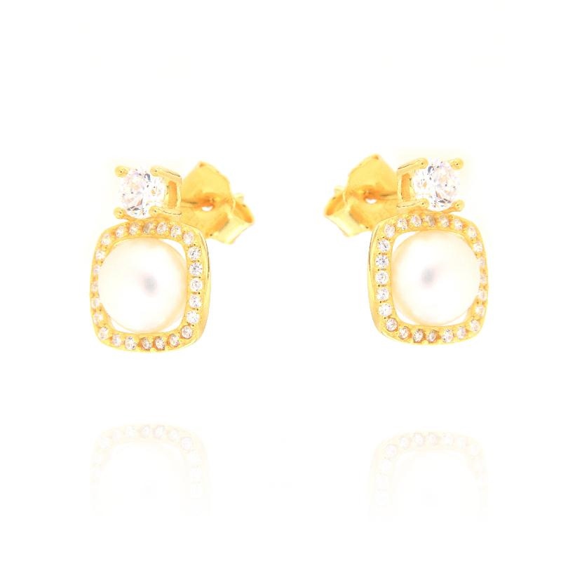 ORECCHINO ARGENTO ZIRCONE