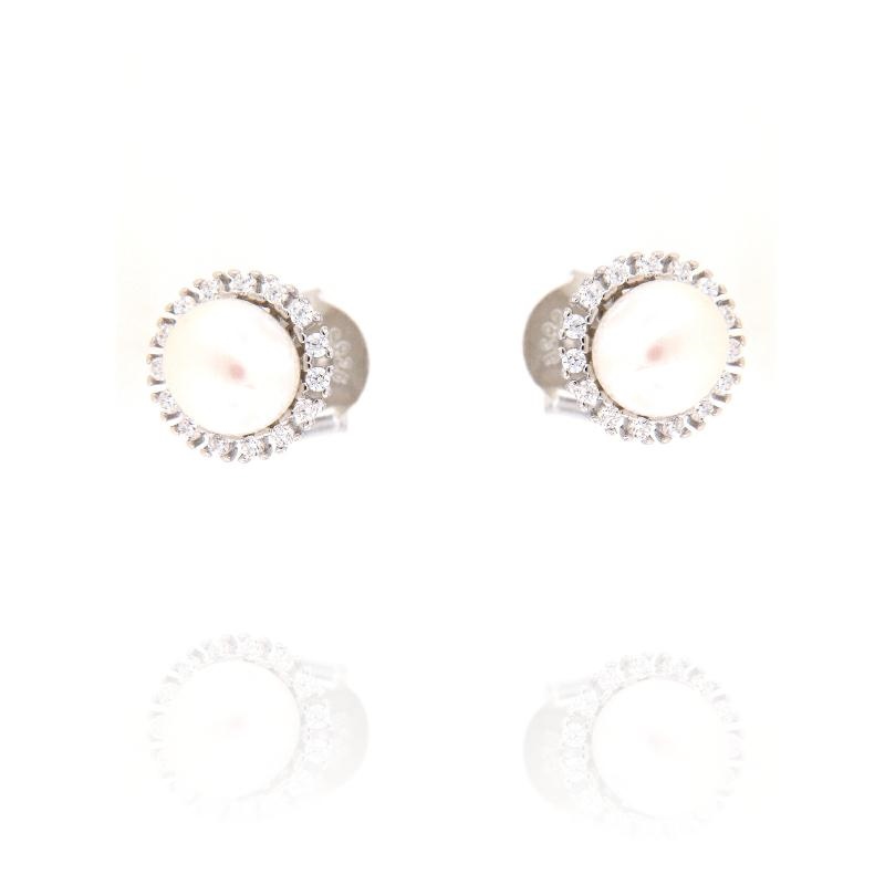 ORECCHINO ARGENTO ZIRCONE