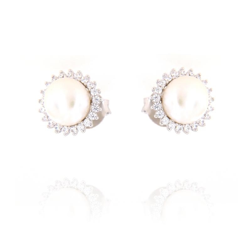 ORECCHINO ARGENTO ZIRCONE
