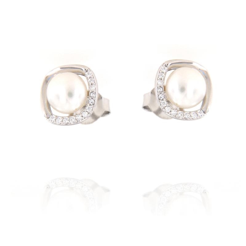 ORECCHINO ARGENTO ZIRCONE