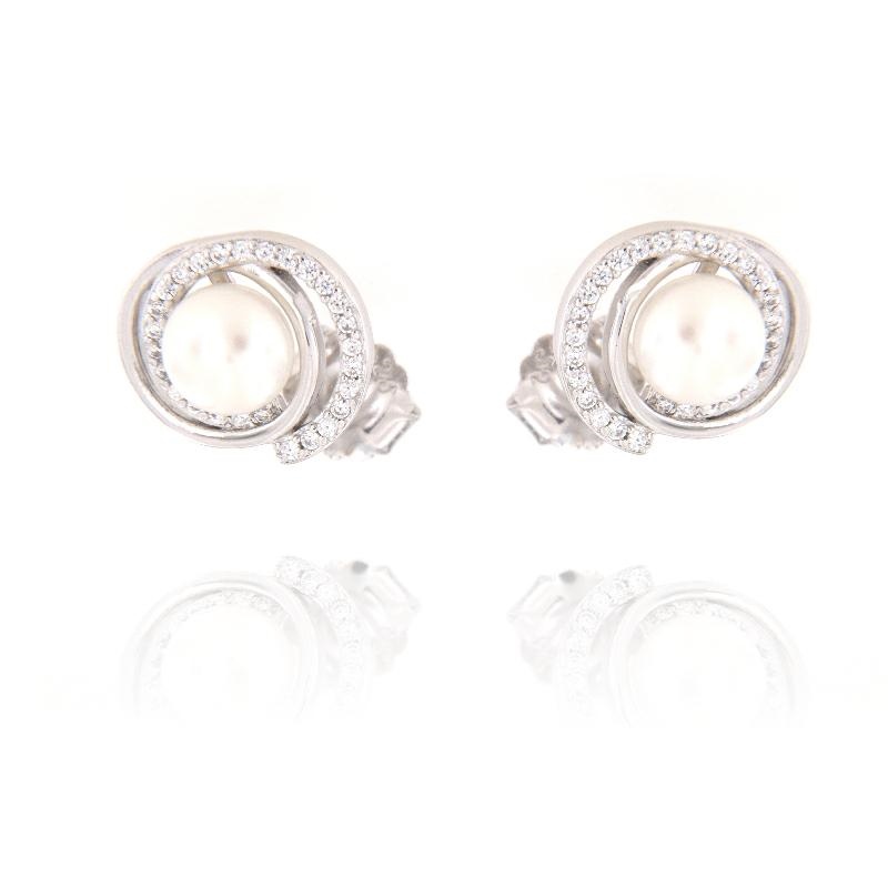 ORECCHINO ARGENTO ZIRCONE