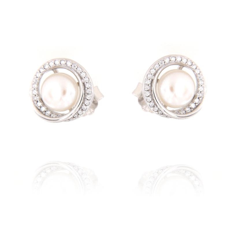 ORECCHINO ARGENTO ZIRCONE