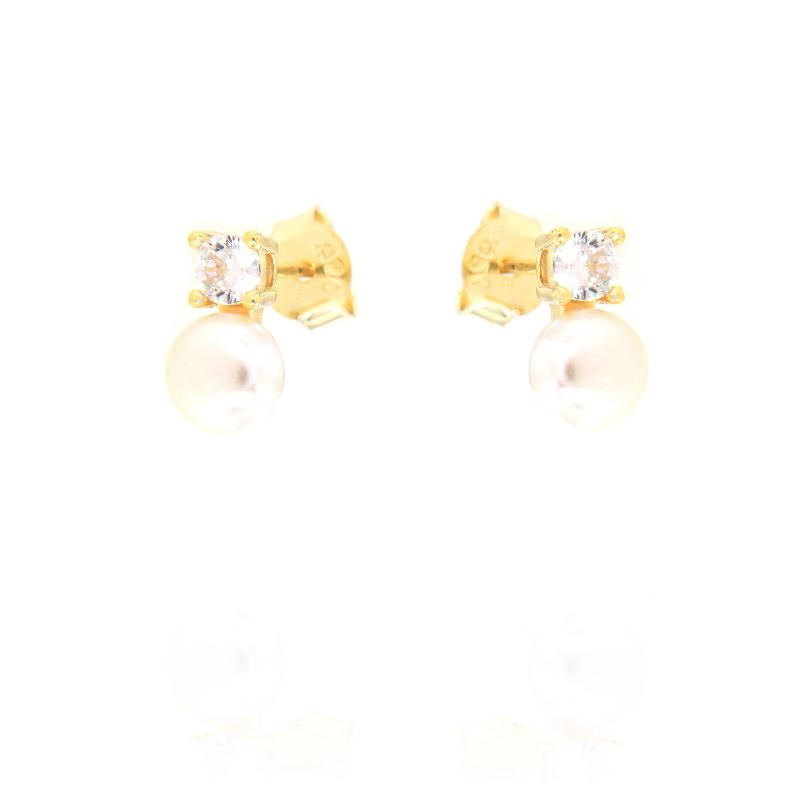 ORECCHINO ARGENTO ZIRCONE 3PZ