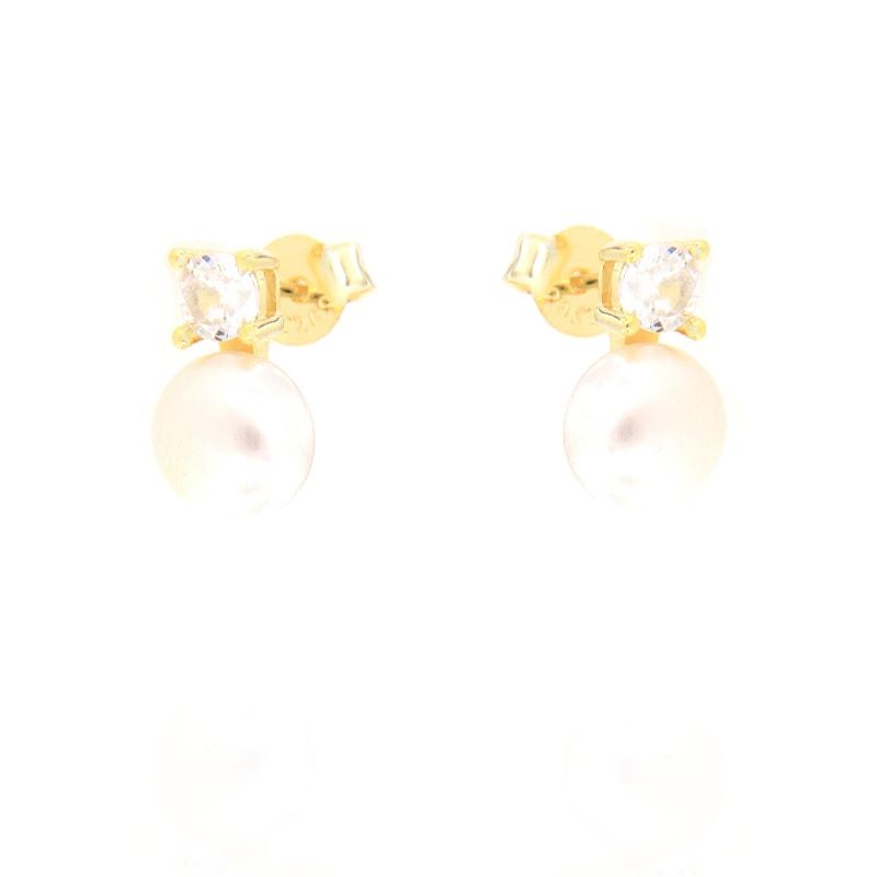 ORECCHINO ARGENTO ZIRCONE 3PZ