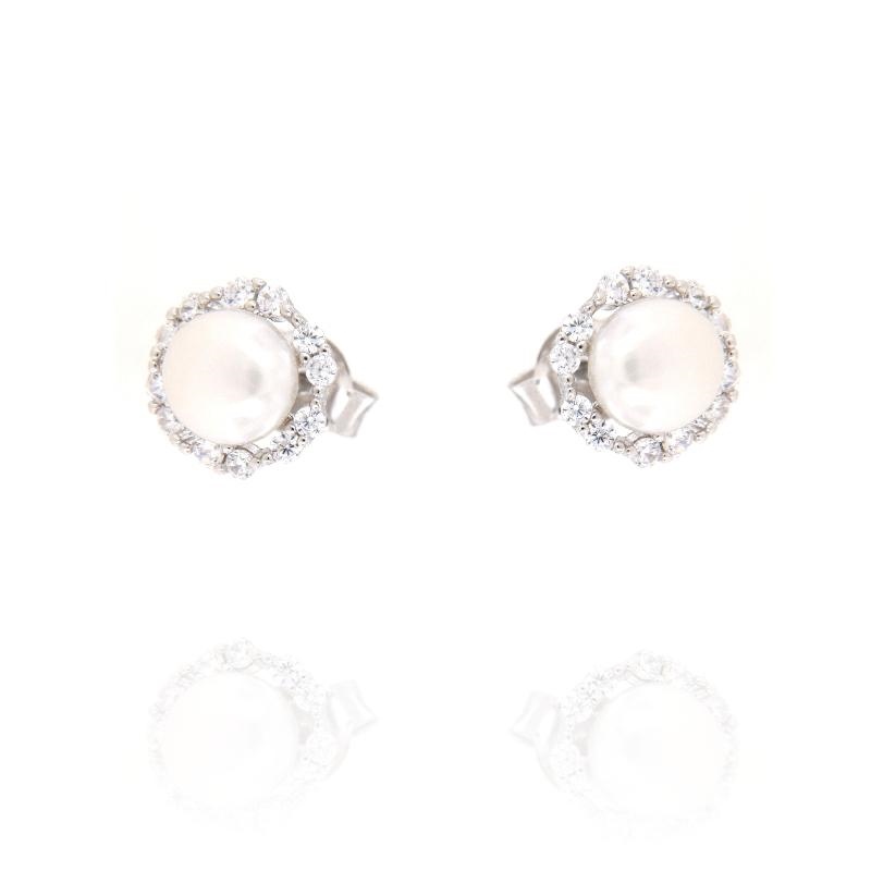 ORECCHINO ARGENTO ZIRCONE