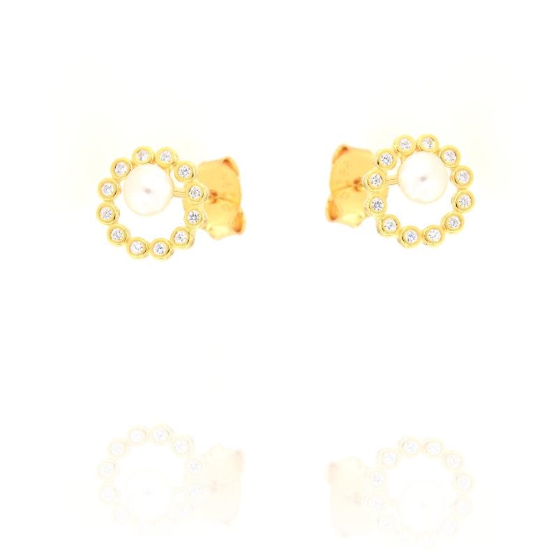 ORECCHINO ARGENTO ZIRCONE