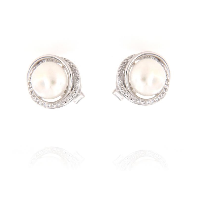 ORECCHINO ARGENTO ZIRCONE