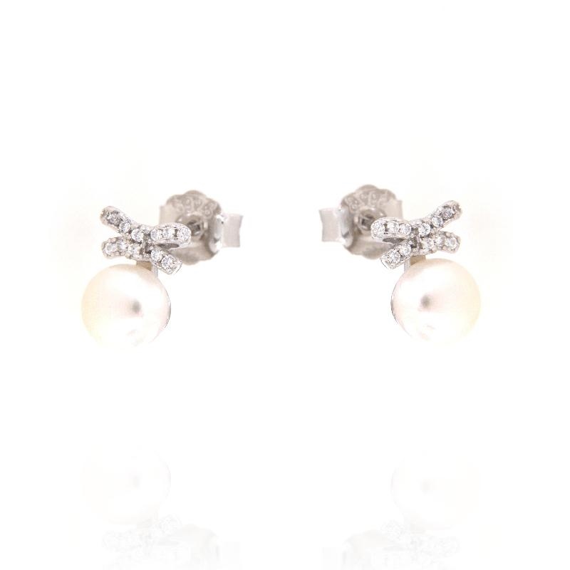 ORECCHINO ARGENTO ZIRCONE
