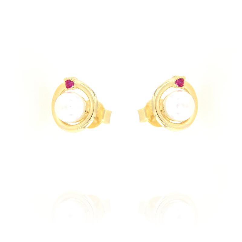 ORECCHINO ARGENTO ZIRCONE