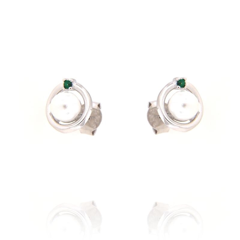 ORECCHINO ARGENTO ZIRCONE