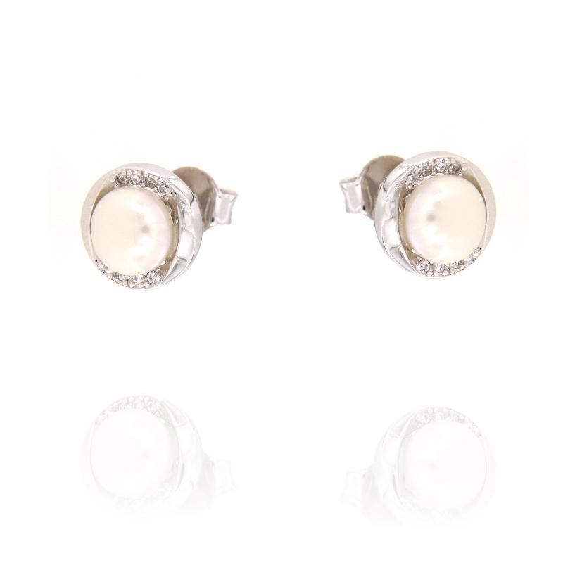 ORECCHINO ARGENTO ZIRCONE