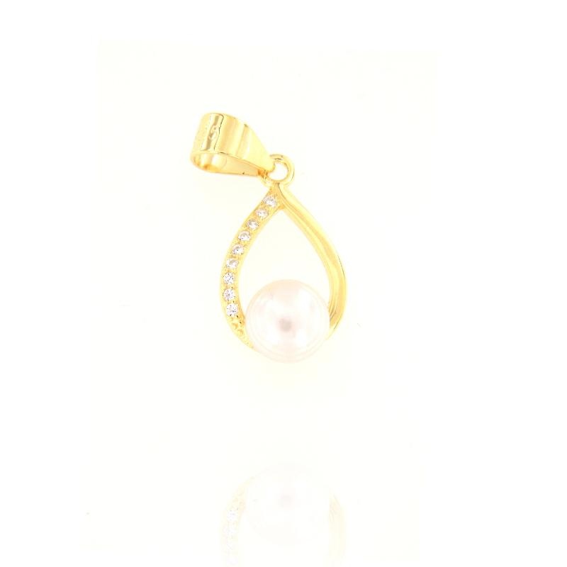 CIONDOLO ARGENTO ZIRCONE