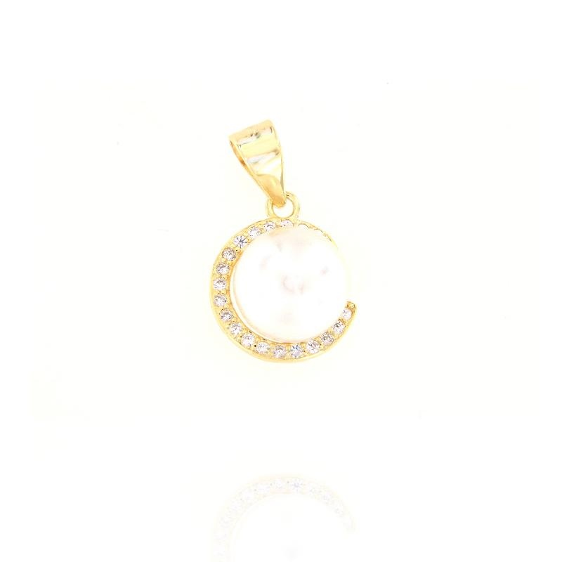 CIONDOLO ARGENTO ZIRCONE