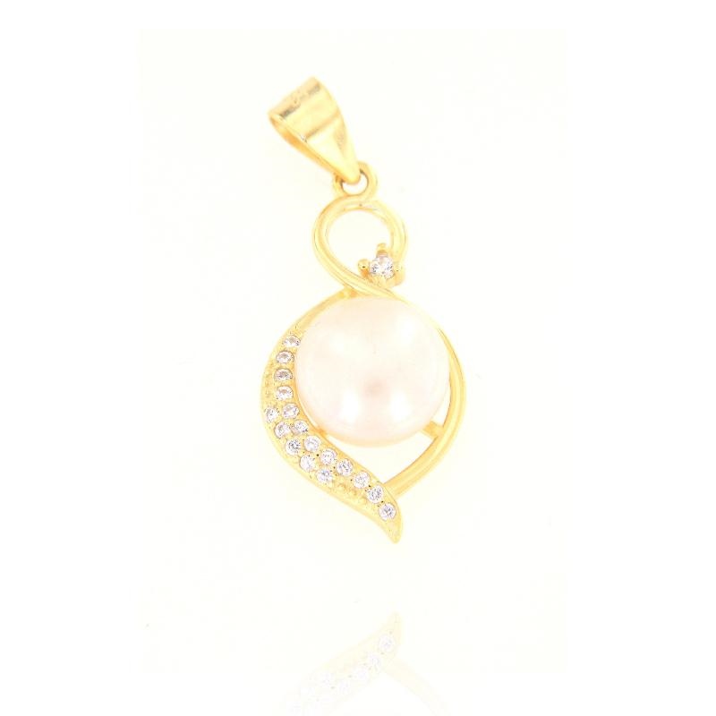 CIONDOLO ARGENTO ZIRCONE
