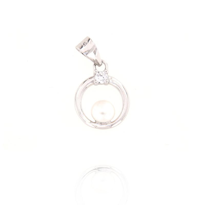 CIONDOLO ARGENTO ZIRCONE