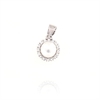 CIONDOLO ARGENTO ZIRCONE