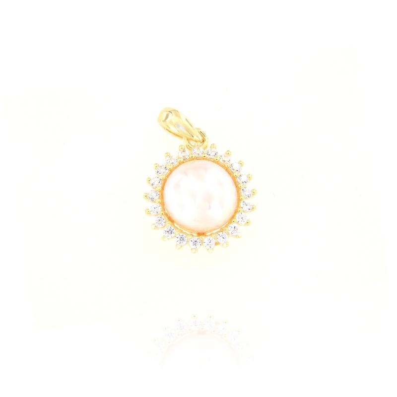 CIONDOLO ARGENTO ZIRCONE