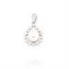 CIONDOLO ARGENTO ZIRCONE